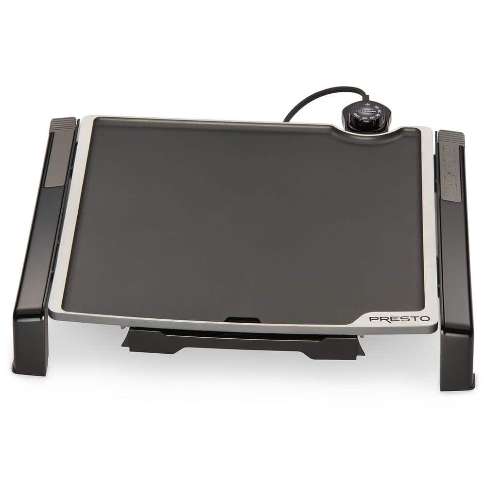 HAMILTON BEACH PROFESSIONAL 160 sq in. Grey Electric Griddle with