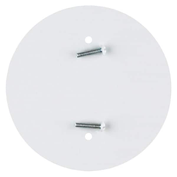4-3/4 in. White Outlet Concealer