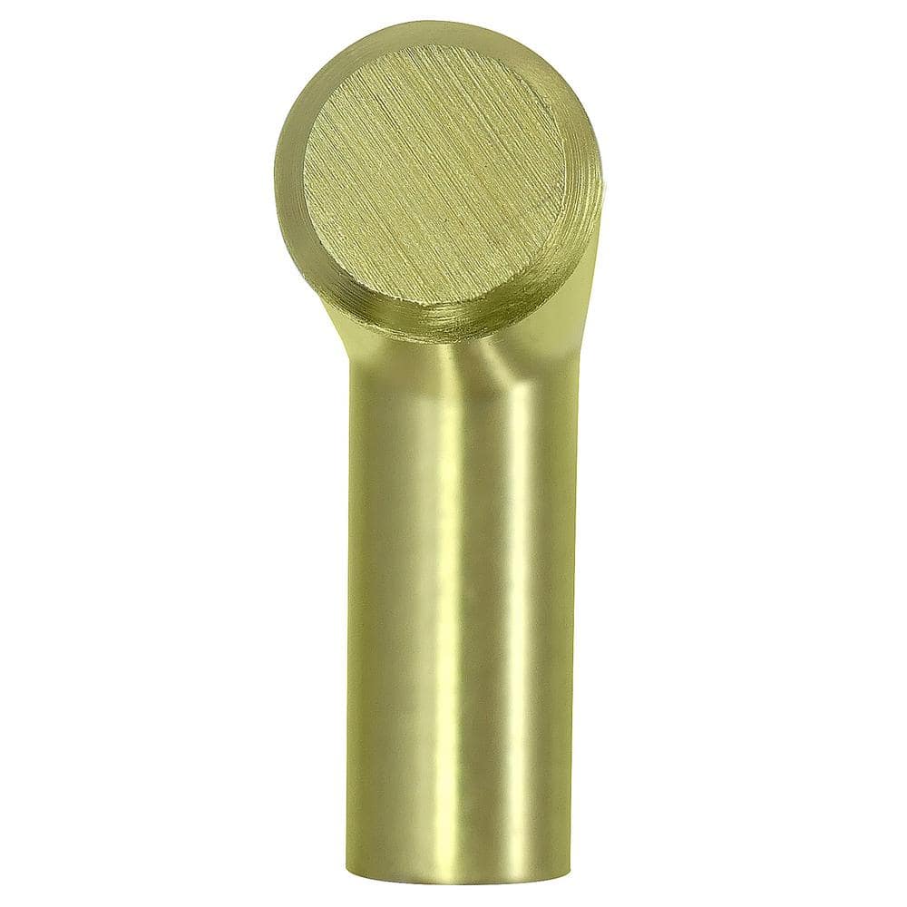 Satin Brass Alloy Steel T-Bar Cabinet Pull Handle