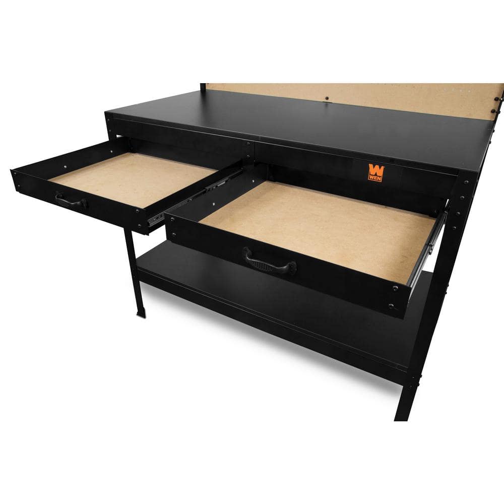 Electric Height Adjustable Workbench Work Desk Workstation Dual Motor Standing Working Table