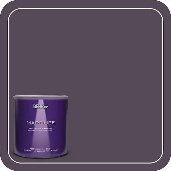 BEHR MARQUEE 1 qt. #BXC-51 Deep Mulberry Eggshell Enamel Interior Paint & Primer