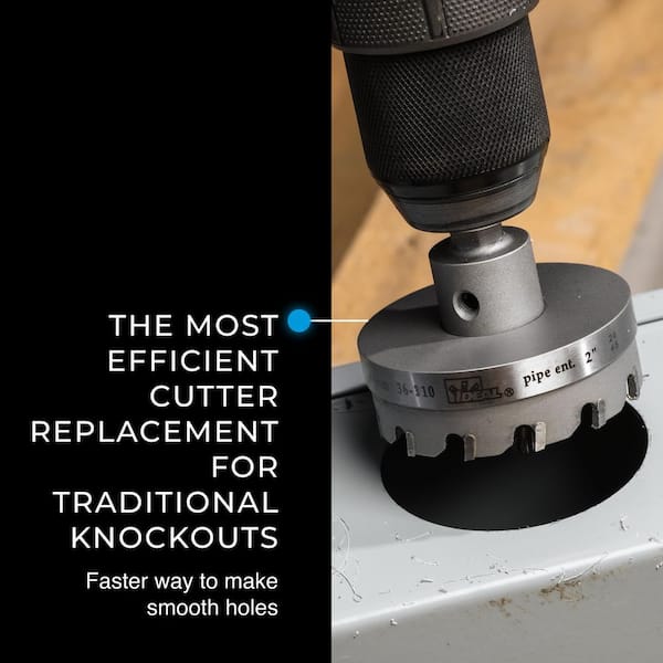 IDEAL TKO Master Electrician's 7/8 in. to 2-1/2 in. Carbide-Tipped