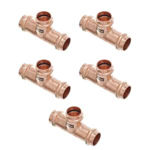 ProPress 3/4 in. Press Copper Tee (5-Pack)