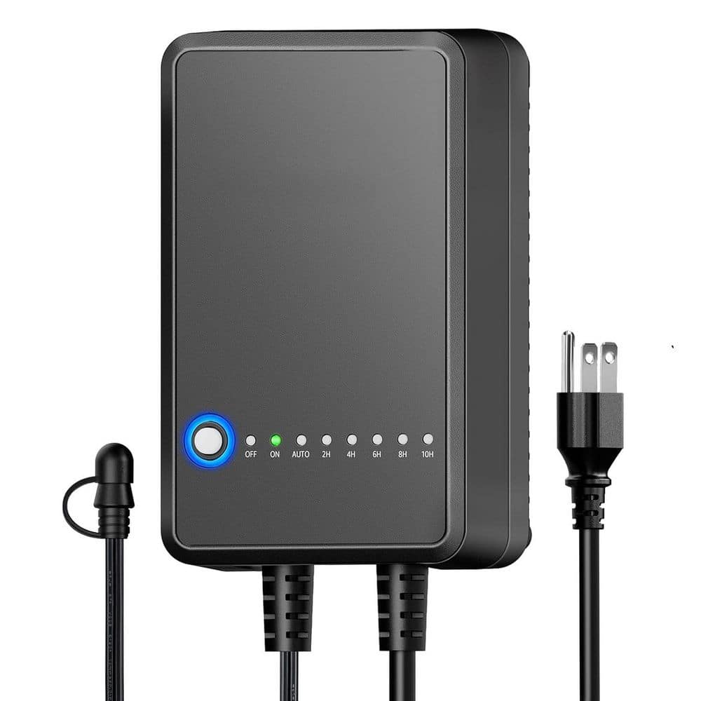 60W 120V AC to 12V DC Weatherproof Low Voltage Landscape Transformer with P