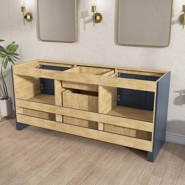 Zeafive Bvio 72 in. W x 21.5 in. D x 33.5 in. H Bath Vanity
