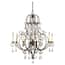 Generation Lighting Chateau 6-Light Mocha Bronze Classic Crystal ...