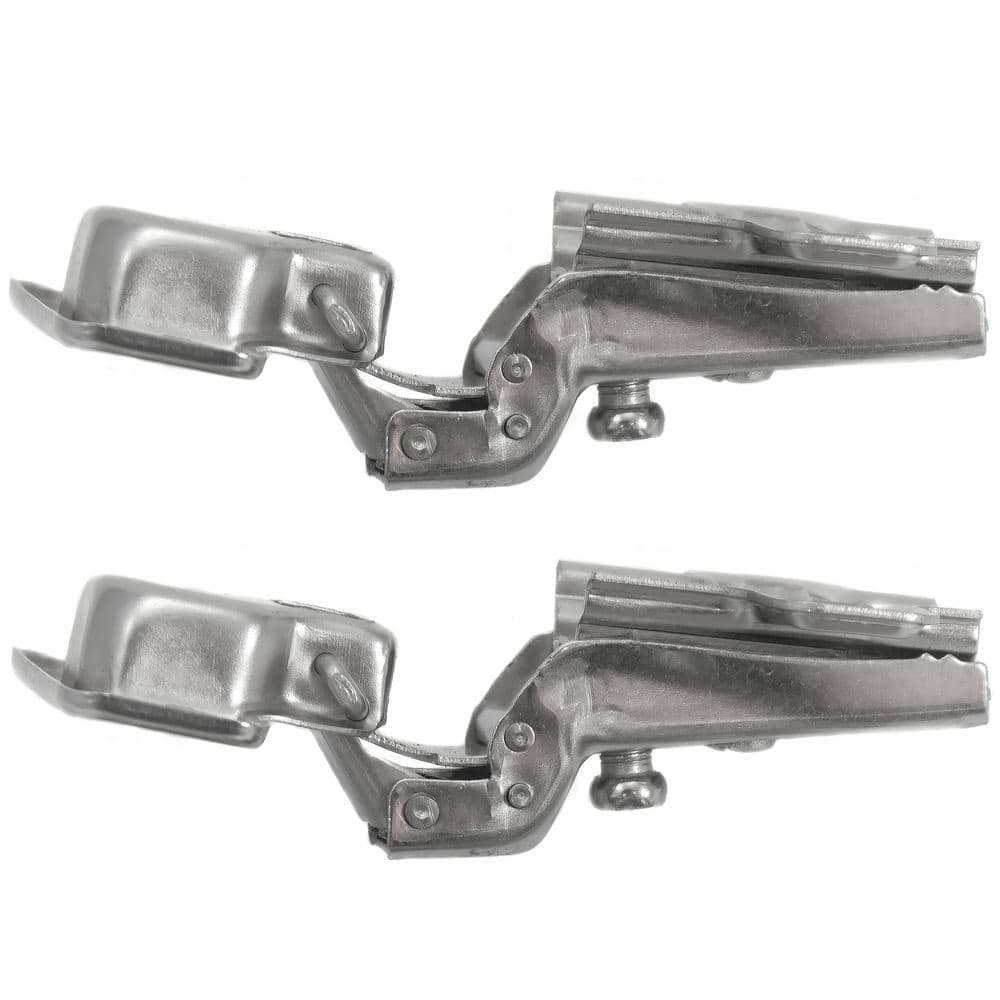 Half Overlay European Chrome Frameless 110-Degree Hinge (10-Pack) price history on PriceWatchPro