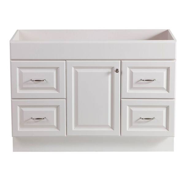 Home Decorators Collection Dowsby 48 in. Vanity Cabinet Only in Cream