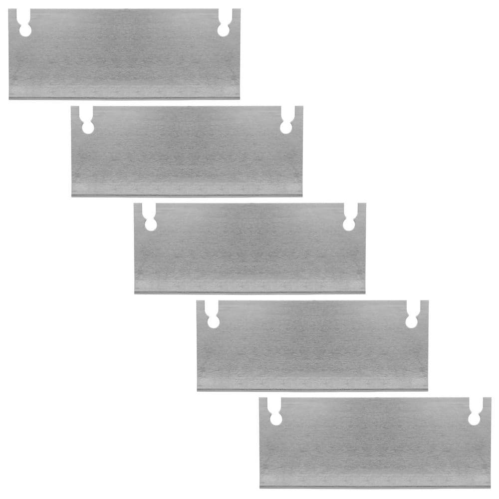 7 in. x 3 in. Replacement Floor Scraper Blade 5-Pack for Thinset, Glue, Carpet, Linoleum, VCT, Hardwood Flooring Removal price history on PriceWatchPro