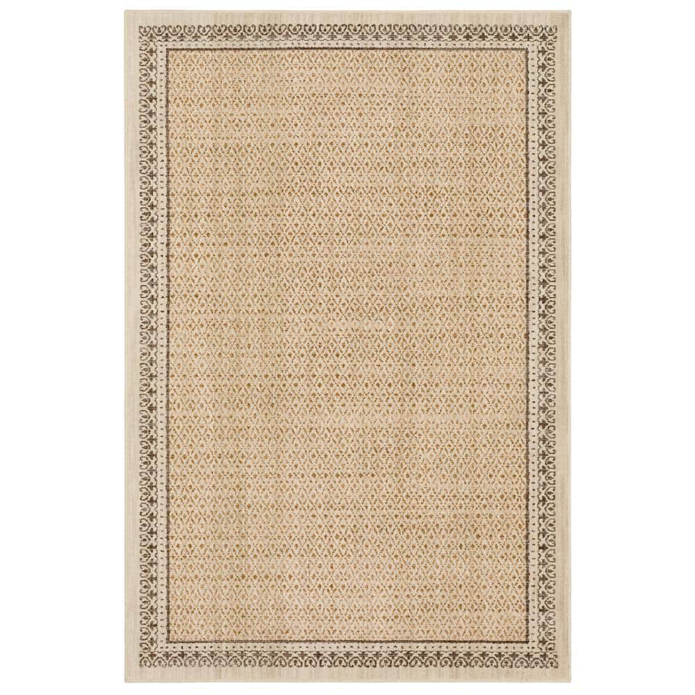 UPC 797786000033 product image for Stardust Gold 5 ft. 3 in. x 7 ft. 10 in. Vintage Area Rug | upcitemdb.com