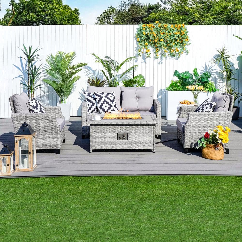 moda en casaモダンエンカーサ　PIPA table ceramic Reviews for moda furnishings Moda 5-Piece Wicker Patio