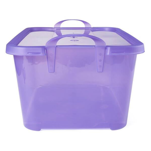 Life Story 6L Shoe and Closet Storage Box Stacking Containers