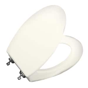Triko Elongated Closed Front Toilet Seat in Biscuit