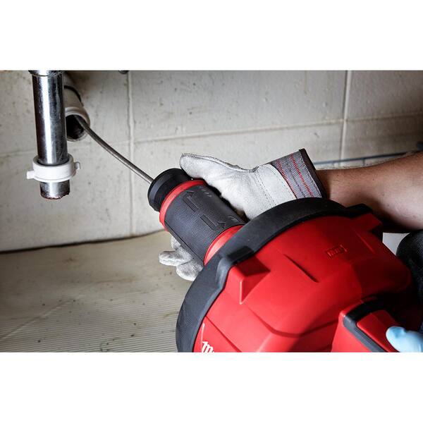 Milwaukee cordless drain discount snake