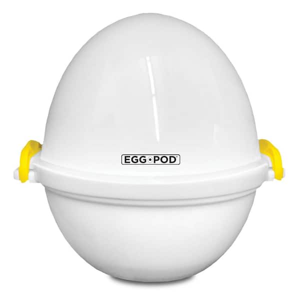 As Seen on TV Egg Pod 4-Egg White Microwave Egg Cooker that Perfectly Cooks Eggs and Detaches the Shell!