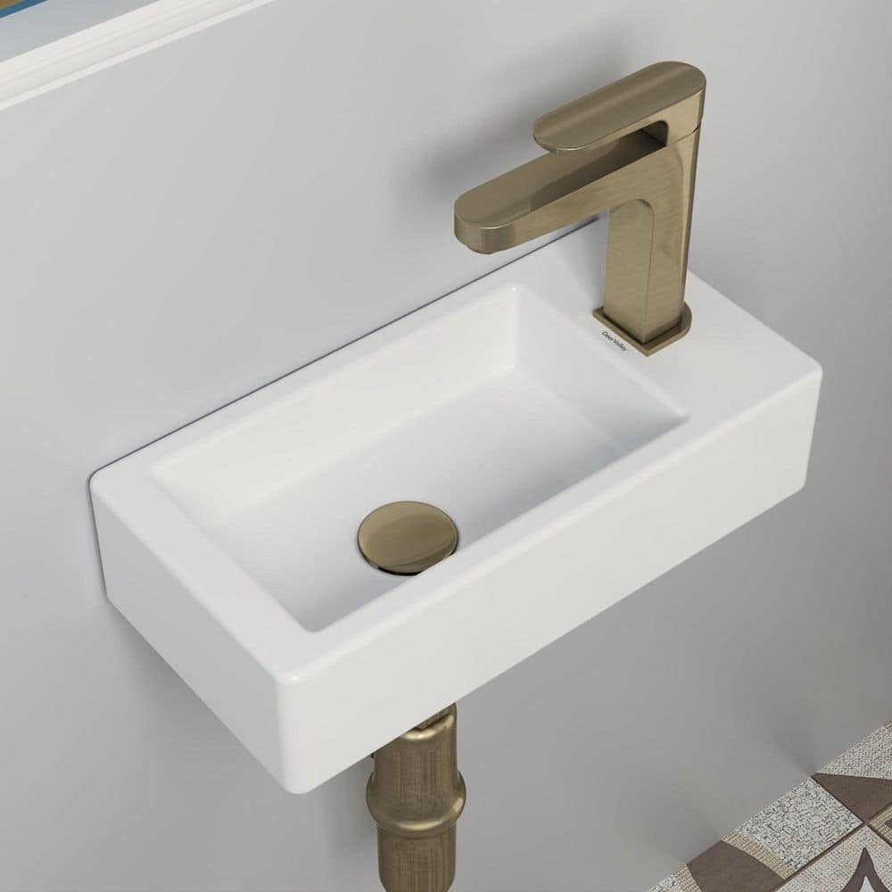DEERVALLEY Liberty 14.6 in. x 7 in. Rectangular Wall Mounted
