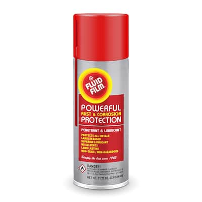 Long Lasting Rust and Corrosion Protectant, Lubricant and Penetrant - Solvent Free/Non-Toxic/Non-Hazardous Lanolin Based