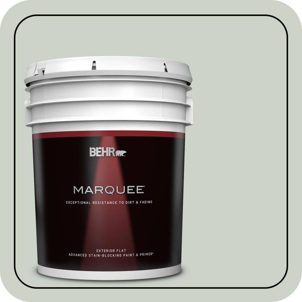 5 gal. #MQ3-48 Shy Green Flat Exterior Paint & Primer price history on PriceWatchPro