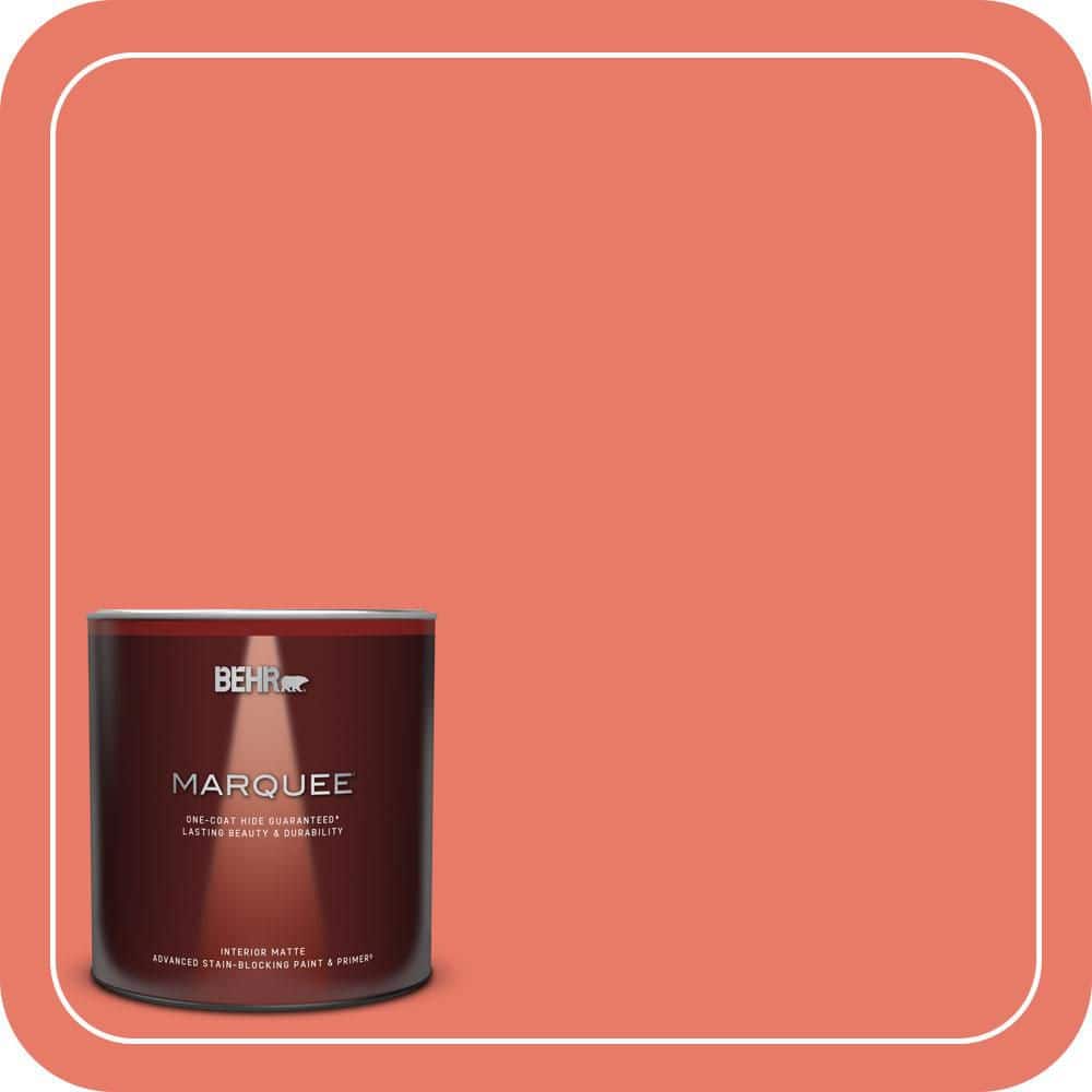 1 qt. #P180-5 Watermelon Slice Matte Interior Paint & Primer price history on PriceWatchPro