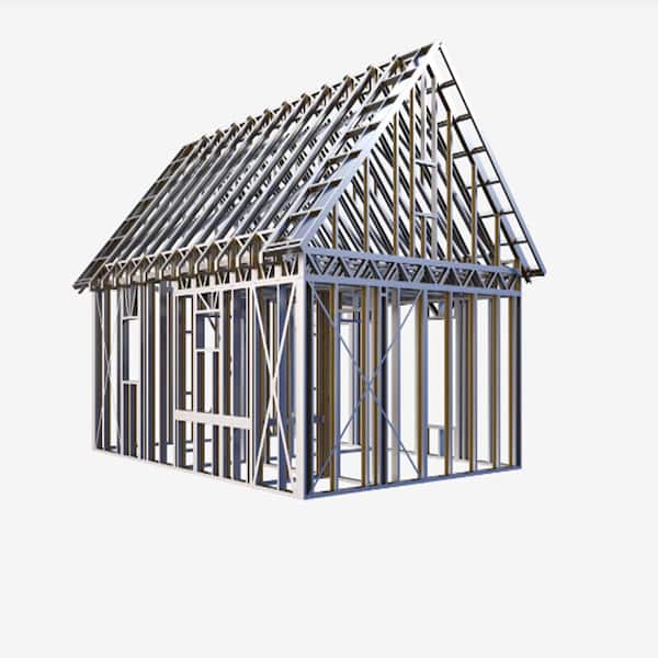 FrameUpNow Cottage-10/12-Tiny-484 202491567 - The Home Depot