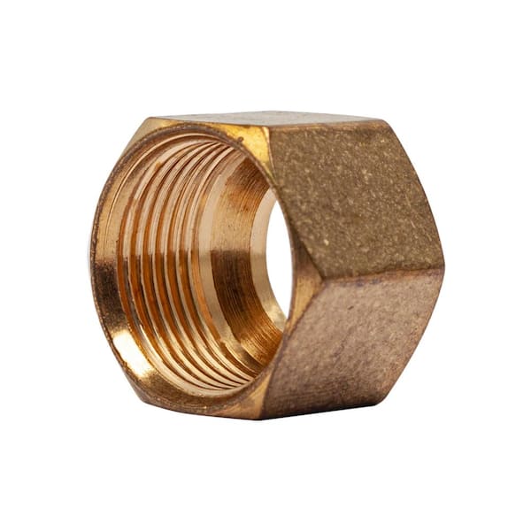 LTWFITTING 7/16 OD Compression Union,Brass Compression Fitting(Pack of 5)