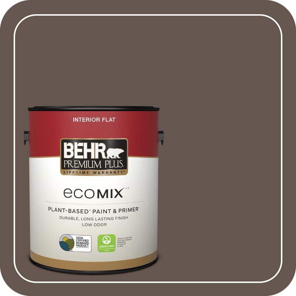 1 gal. #BNC-33 Harvest Oak Flat EcoMix Plant-Based Interior Paint & Primer price history on PriceWatchPro