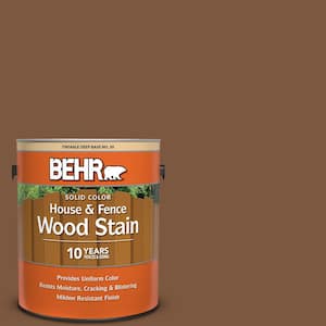 1 gal. #SC-110 Chestnut Solid Color House and Fence Exterior Wood Stain