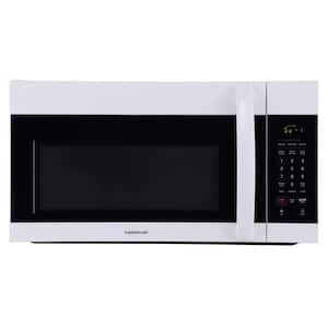 30 in. 1.7 cu. ft. Over-the-Range Microwave in White with Smart Sensor Cooking