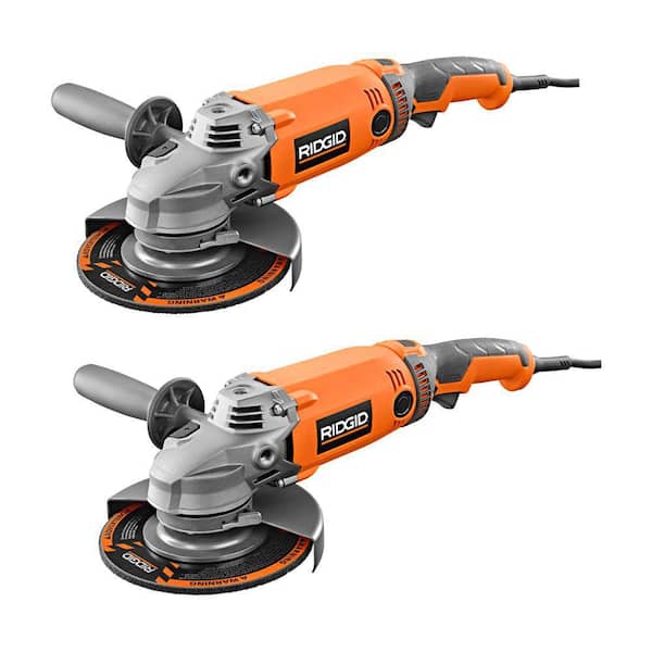 15 Amp Corded 7 in. Twist Handle Angle Grinder with 15 Amp Corded 7 in. Twist Handle Angle Grinder