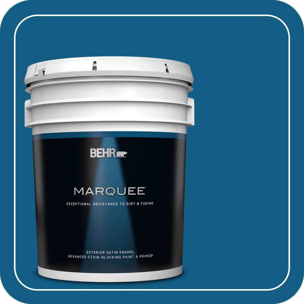 5 gal. #S-H-550 Sapphire Sparkle Satin Enamel Exterior Paint & Primer price history on PriceWatchPro