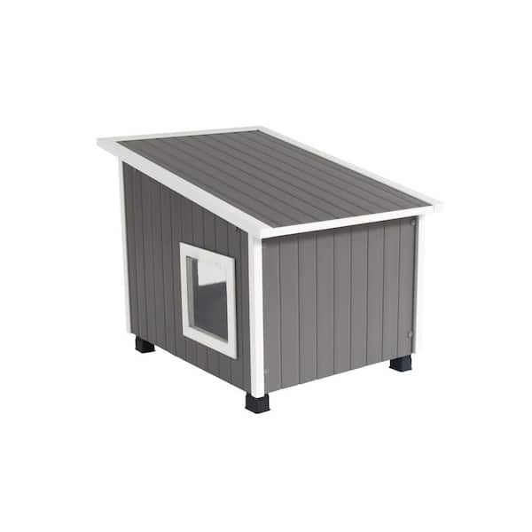 New Age Pet ECOFLEX Outdoor Cat House, XL EHKOH37-05XL - The Home New Age Pet ECOFLEX Outdoor Cat House, XL EHKOH37-05XL - The Home