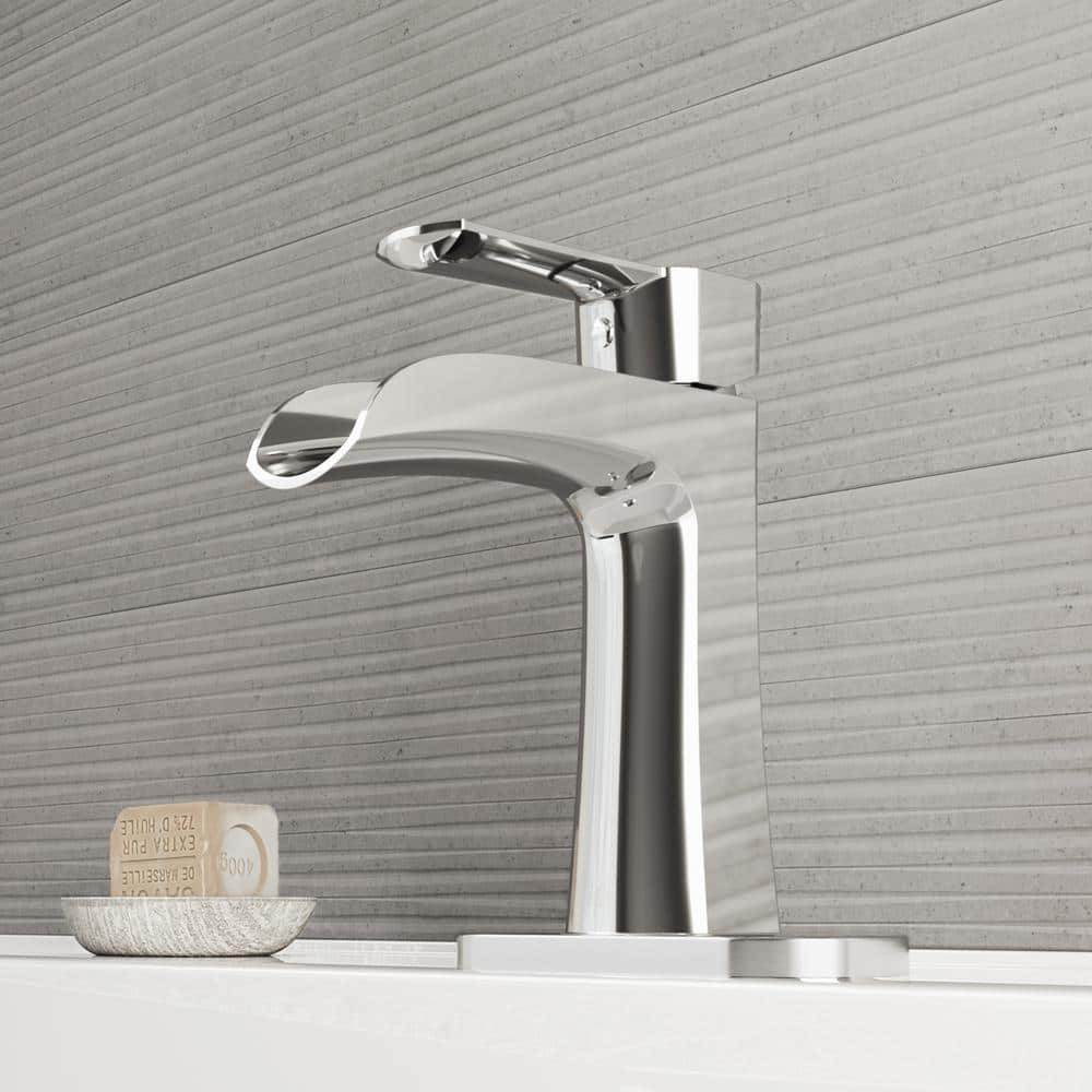 Chrome Solid Brass Bathroom Faucet Deck Plate