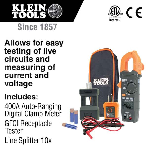 Clamp On Ammeter & Multimeter Clearance Bargain Contractor Grade Tong Tester 
