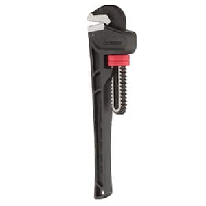 10 in. Heavy Duty Cast Iron Pipe Wrench with 1 in. Jaw Capacity