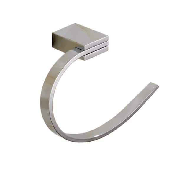 Nameeks General Hotel Wall Mounted Towel Ring in Chrome