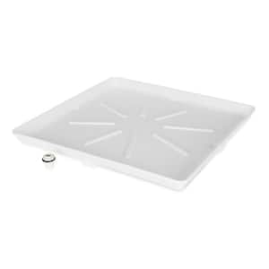 30.0 in x 32.0 in. Washing Machine Drain Pan with CPVC Fitting