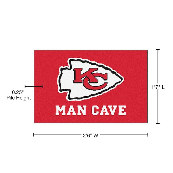 Kansas City Chiefs NFL Logo Carpet Tiles