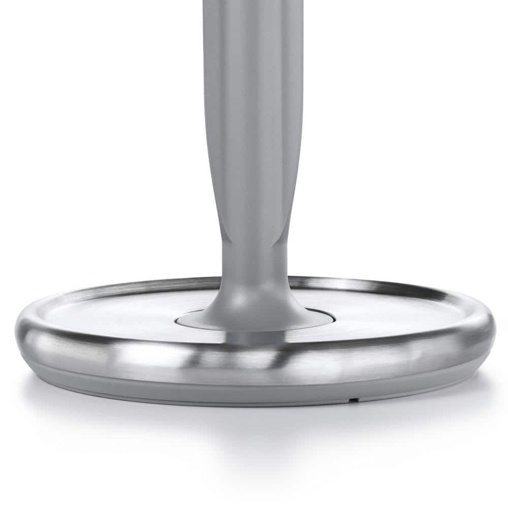 Stainless Steel Freestanding Paper Towel Holder with Weighted Base