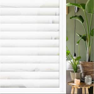 23.6 in. x 78.7 in. Blinds Pattern Frosted Window Film