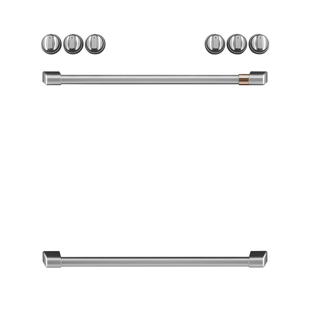 Front Control Electric Range Handle and Knob Kit in Brushed Stainless price history on PriceWatchPro