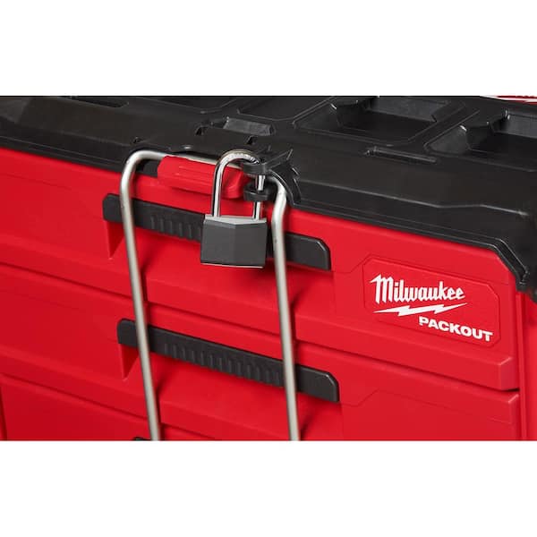 Milwaukee - PACKOUT 22 in. Modular 3-Drawer Tool Box with Metal Reinforced Corners