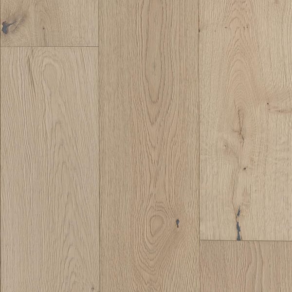 Malibu Wide Plank Steinhart French Oak 9/16in. T x 7.5 in. W T&G Wire Brushed Engineered Hardwood Flooring (23.3 sq.ft./case) CXS