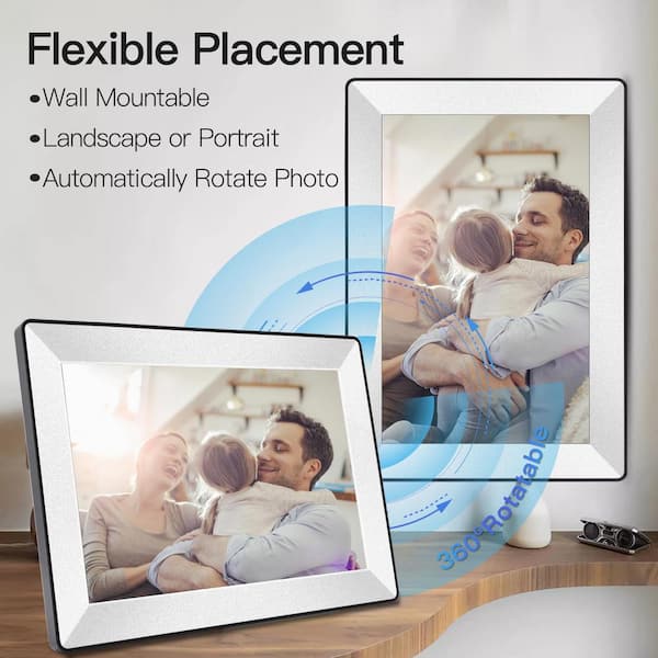 DAX Digital Enlargement Frame - Digital Frame - Black - Protective Glass - Wall Mountable DAX Digital Enlargement Frame - Digital Frame - Black - Protective Glass - Wall Mountable