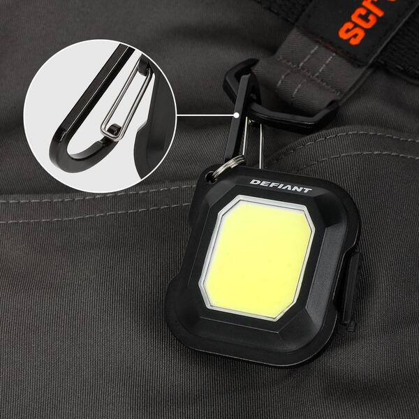 Defiant 2 pk 200 Lumen Mini Rechargeable LED Utility Light 91637
