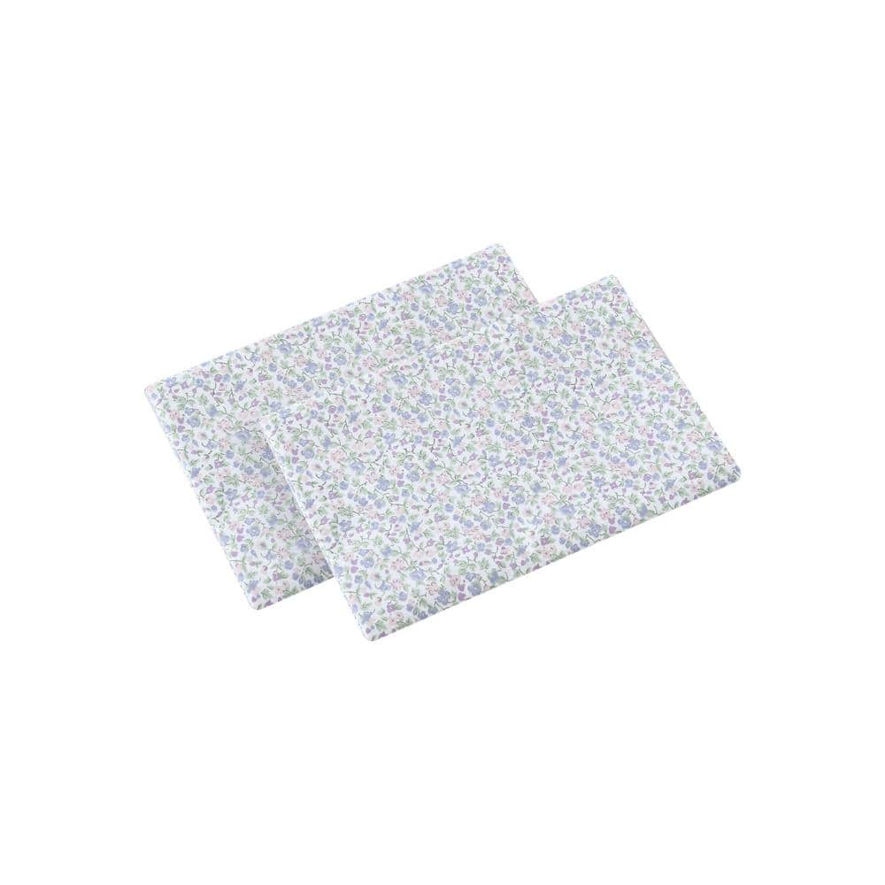 Laura Ashley Emogene 2-Piece Purple Cotton Standard