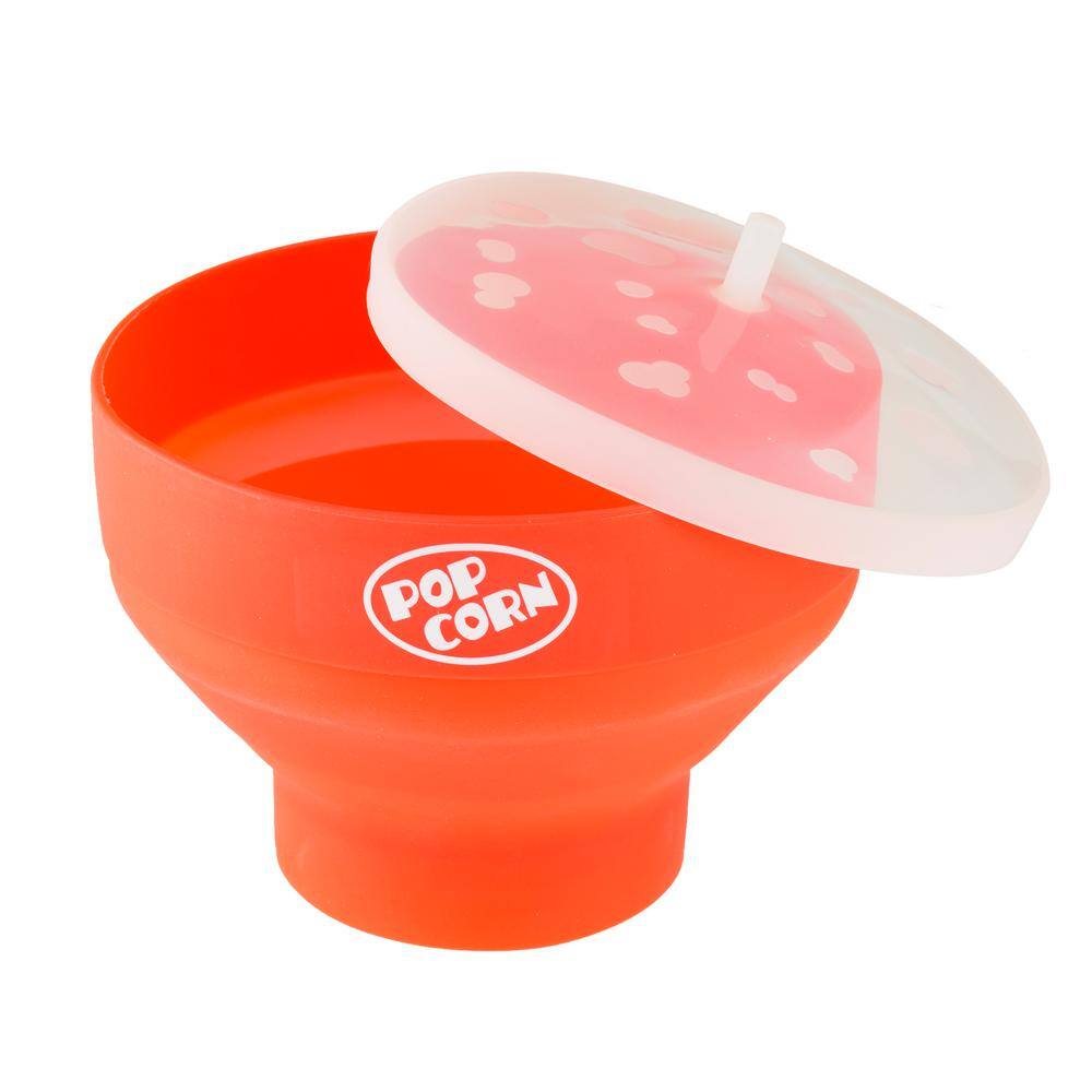 red microwave popcorn popper
