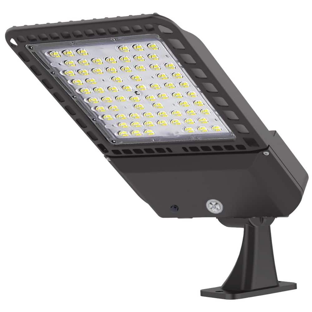 Outdoor Bronze 1500-Watt Equivalent Integrated LED 300-Watt Arm Mount Parking Lot Area Security Light 5000K 39000 Lumens price history on PriceWatchPro