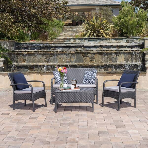 grey patio conversation sets