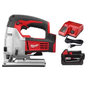 M18 18-Volt Lithium-Ion Cordless Jigsaw with 1 Battery and Charger
