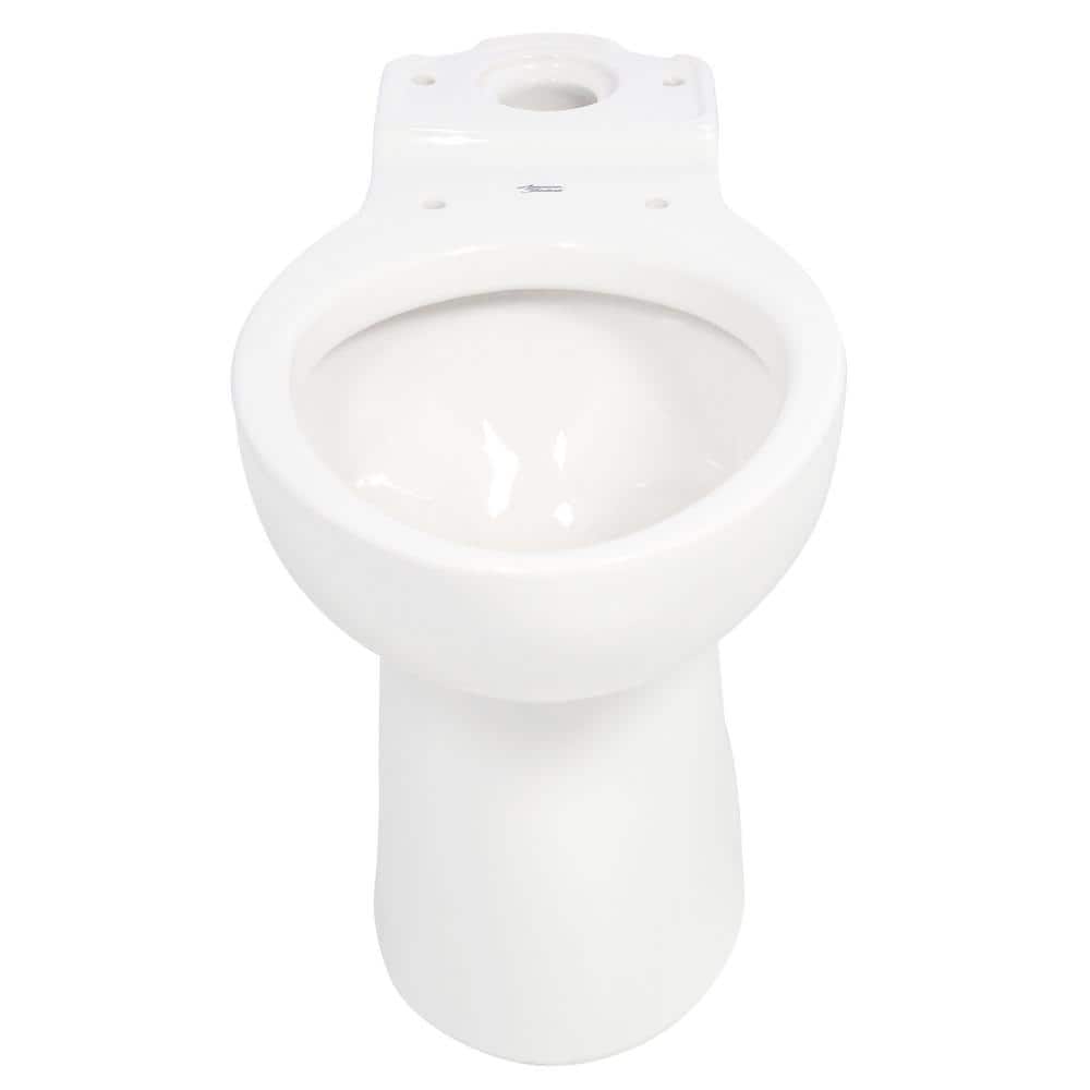 Cadet White Vitreous China Elongated Toilet Bowl